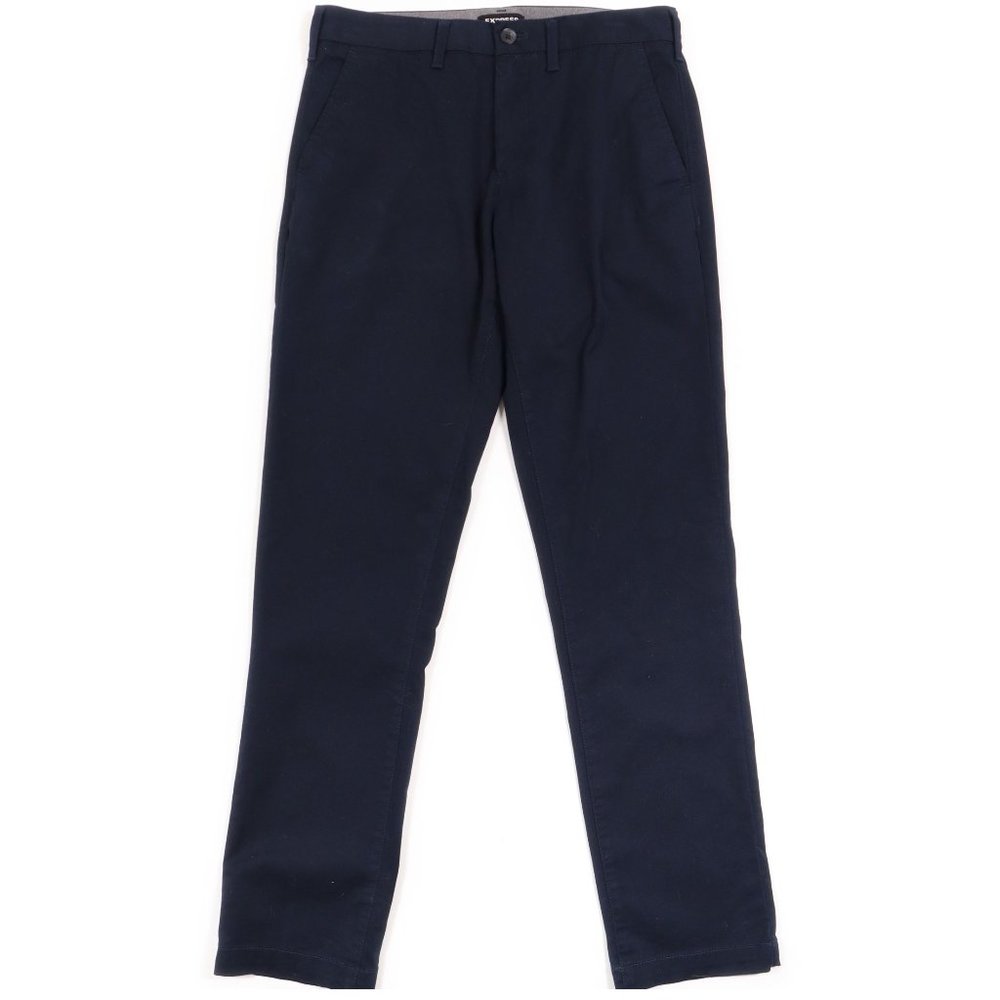 Express Men's Slim Pants	Blue	Size	32 x 30